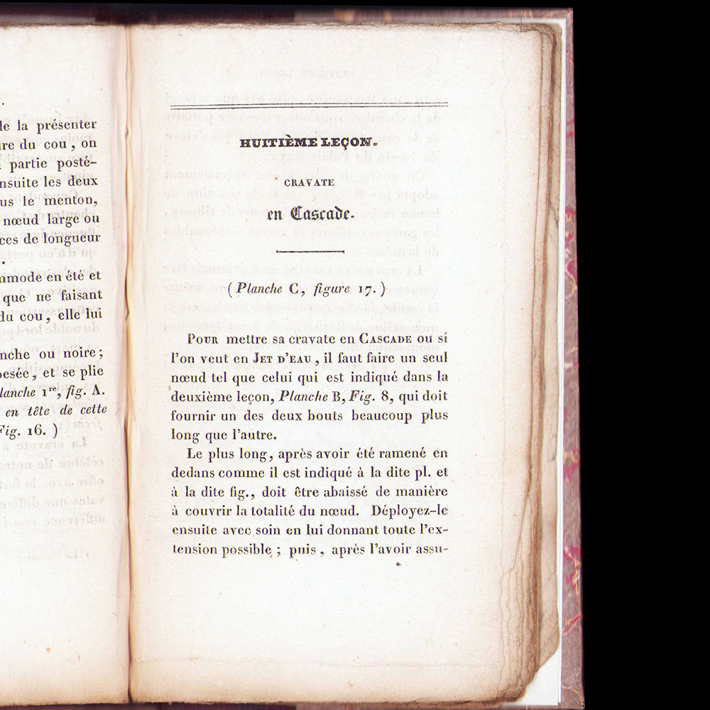 L'art de mettre sa cravate, précédé de l'histoire complète de la cravate (1827)