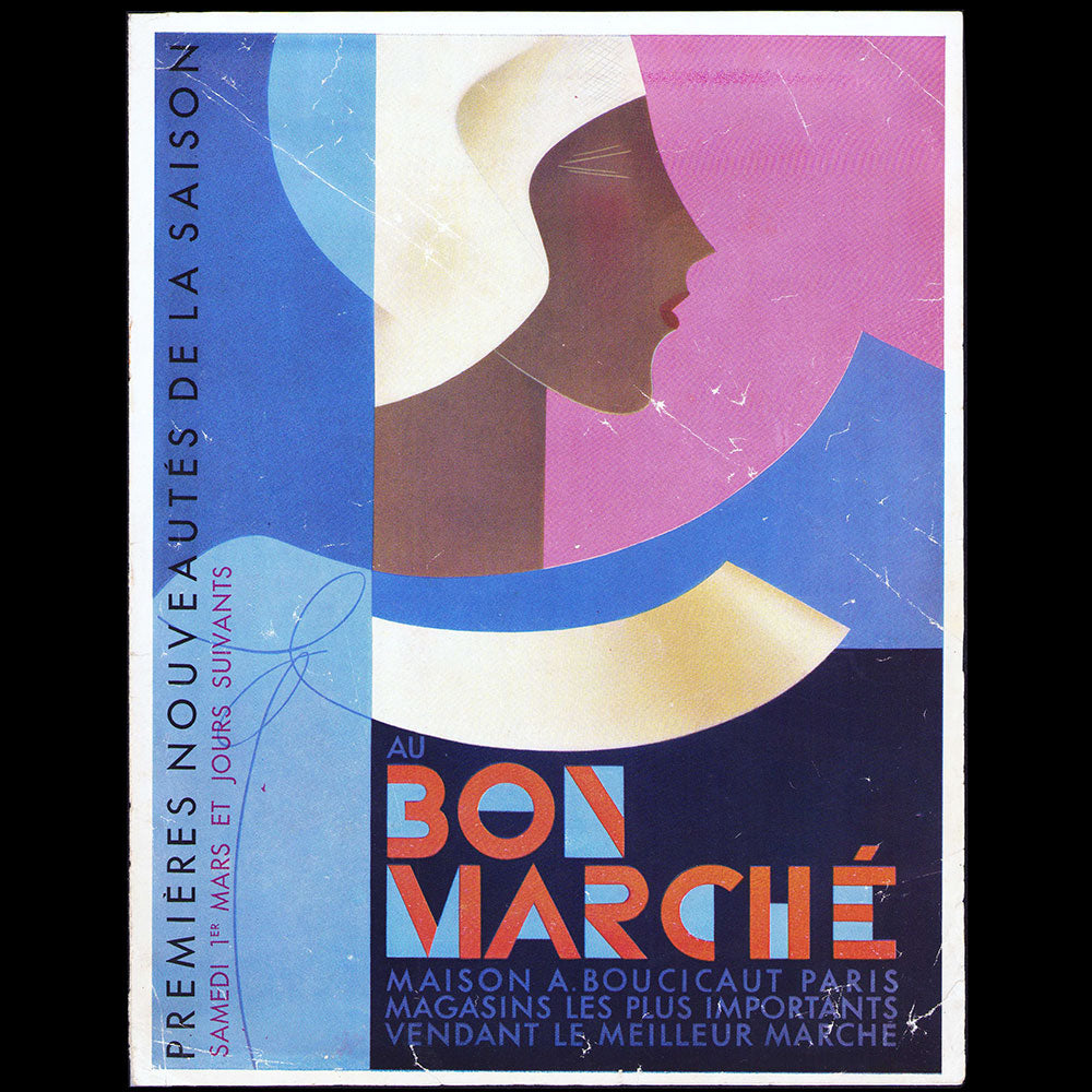 Au Bon Marché - Premières Nouveautés de la Saison, Printemps Eté 1930