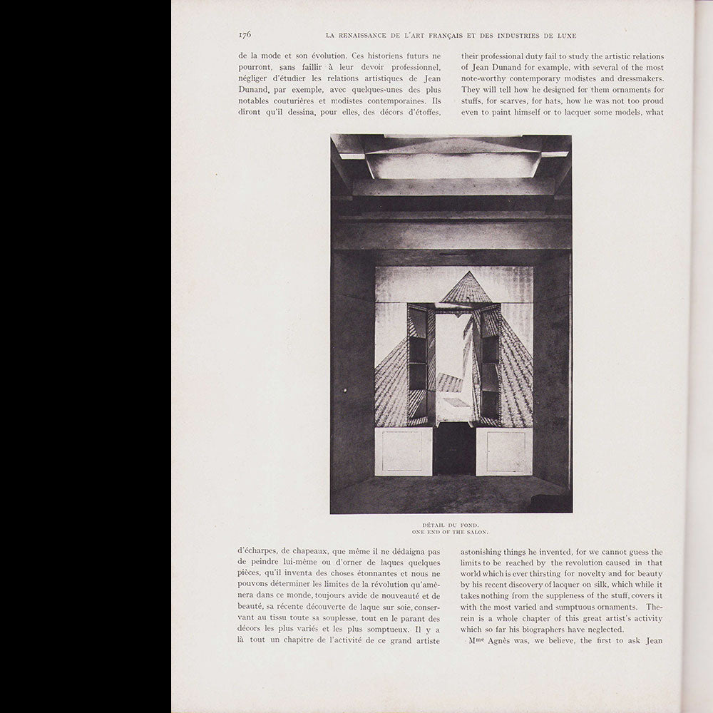 La Renaissance de l'Art Français et des Industries du Luxe - Le studio de Madame Agnès, Charles Martin (avril 1927)