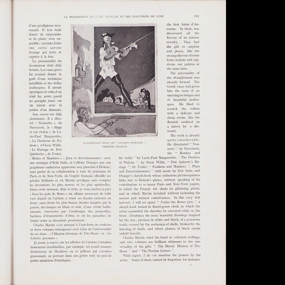 La Renaissance de l'Art Français et des Industries du Luxe - Le studio de Madame Agnès, Charles Martin (avril 1927)