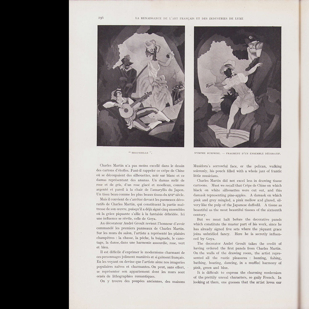 La Renaissance de l'Art Français et des Industries du Luxe - Le studio de Madame Agnès, Charles Martin (avril 1927)
