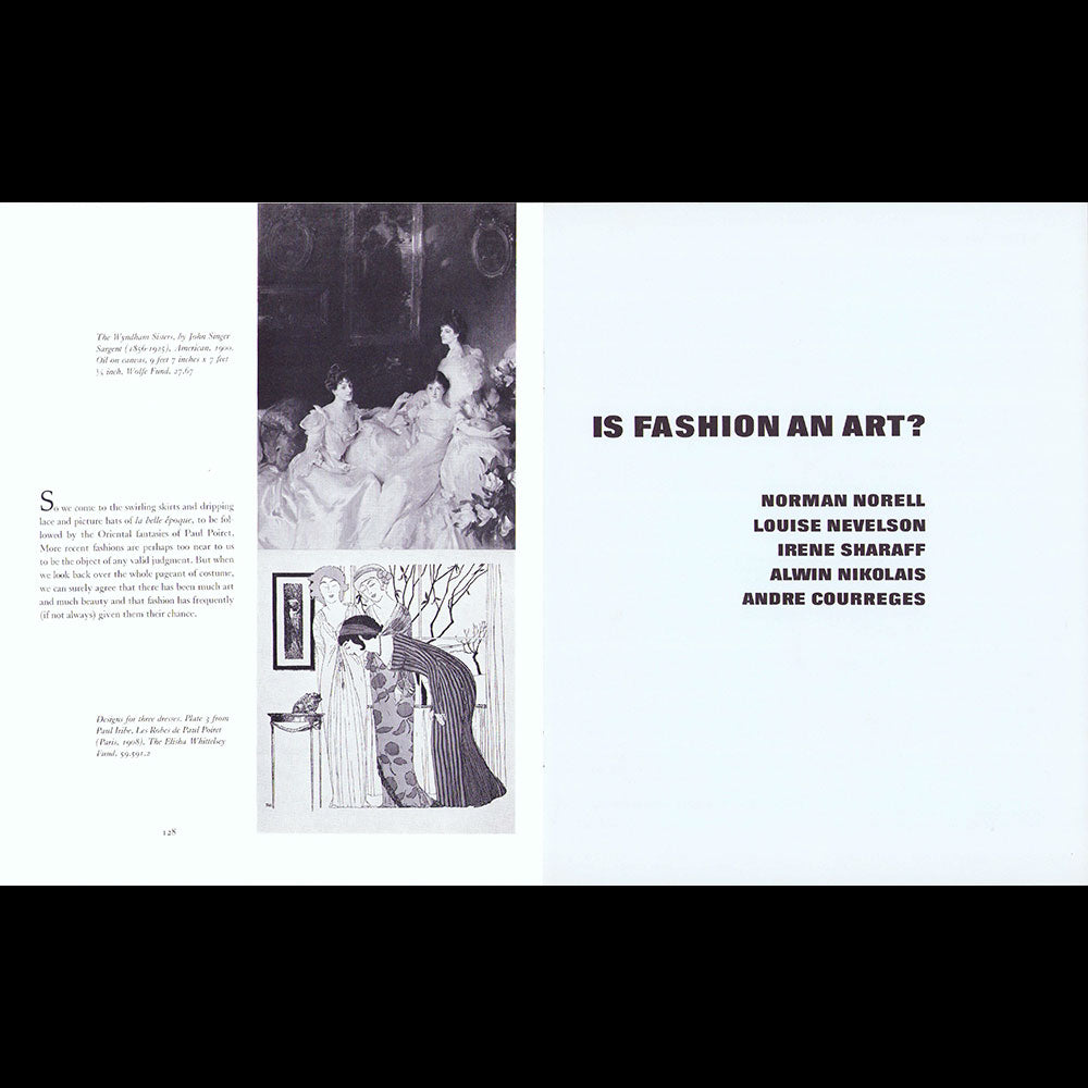 The Metropolitan Museum of Art Bulletin of November 1967 - Fashion, Art and Beauty