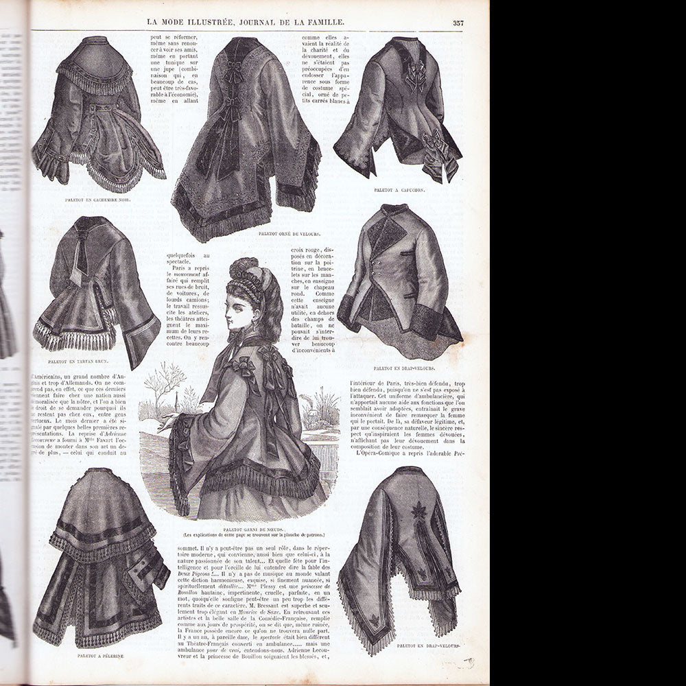 La Mode Illustrée, année 1871