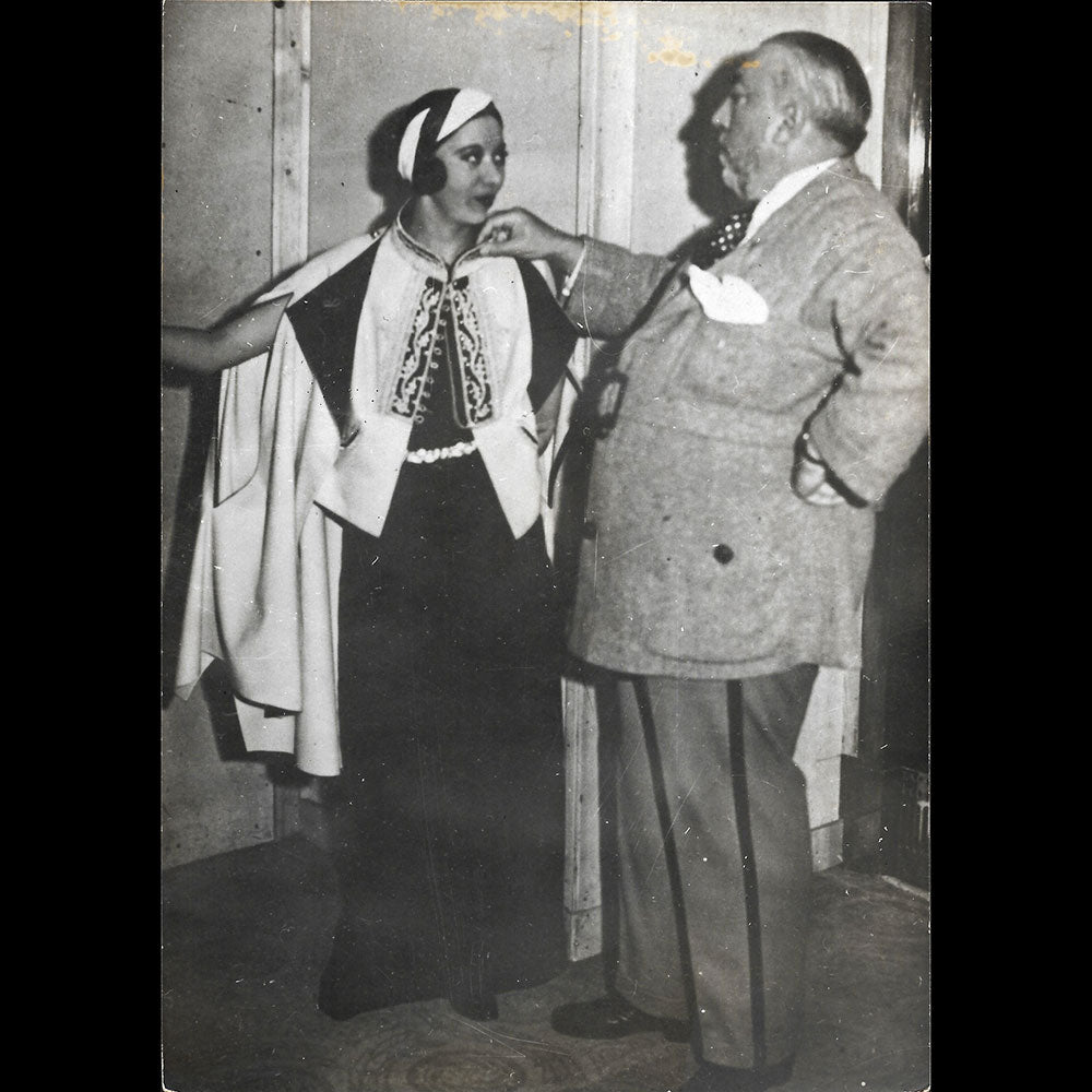 Poiret - Isadora Duncan et Paul Poiret (1920s)