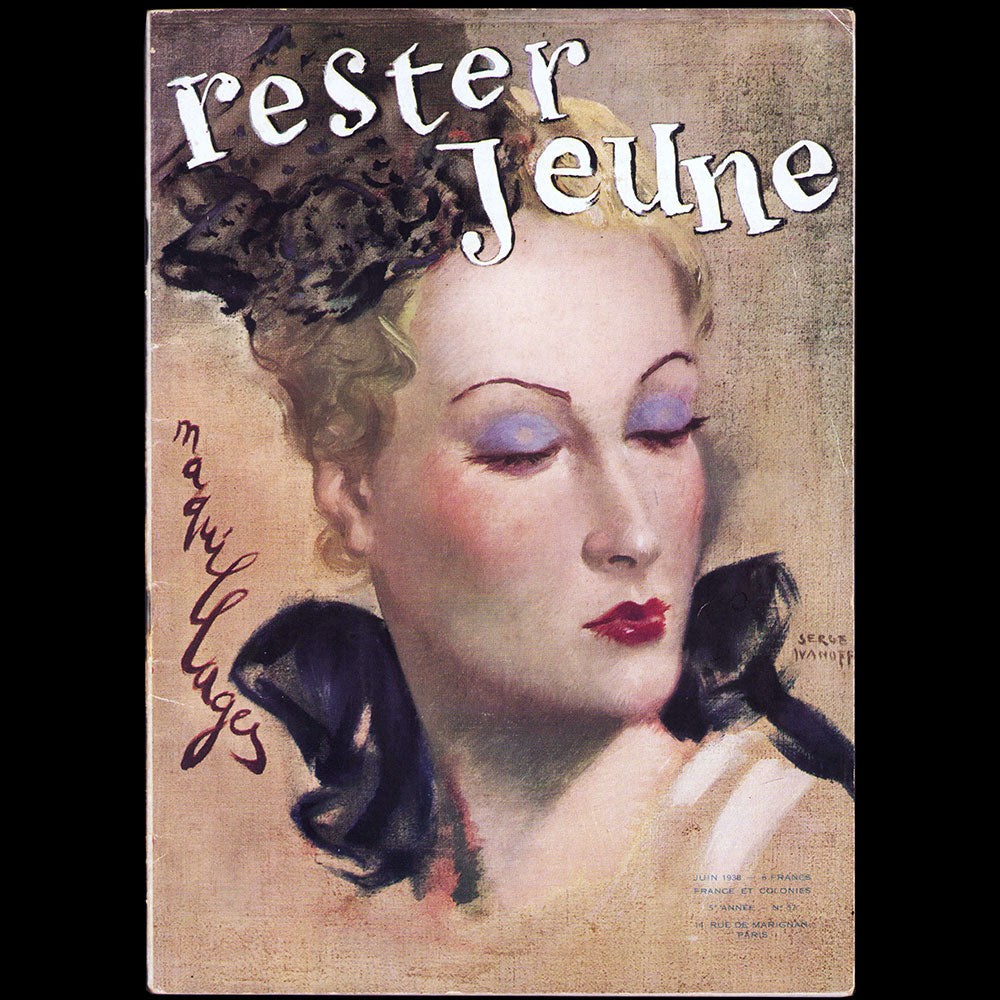 Rester Jeune, juin 1938, couverture de Serge Ivanoff